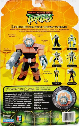 Teenage Mutant Ninja Turtles Commander Mozar Figure Playmates 2004 #53020 NEW - 第 3/7 張圖片