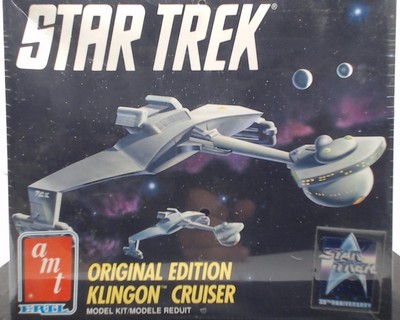 AMT ERTL STAR TREK ORIGINAL EDITION KLINGON CRUISER KIT# 6743 MINT 1991 SEALED