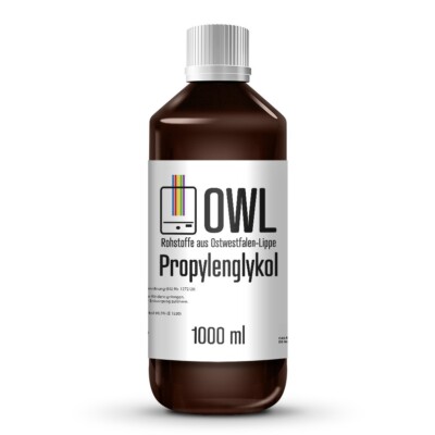 1L OWL Propylenglykol 99%  PG Rohstoff Propylenglycol Propylene Glycol Glykol