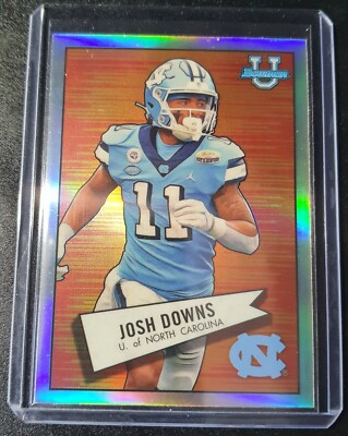 Josh Downs - Bowman University Chrome 2022 - Indianapolis Colts - 1952