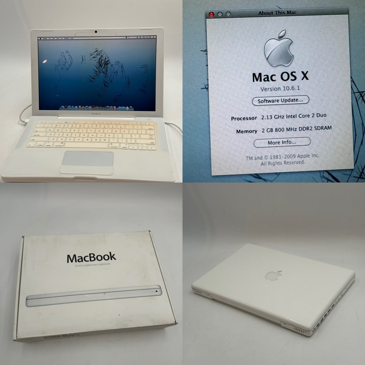 Apple MacBook 13インチ Late 2007 A1181 Apple Macbook 2007 A1181 13.3
