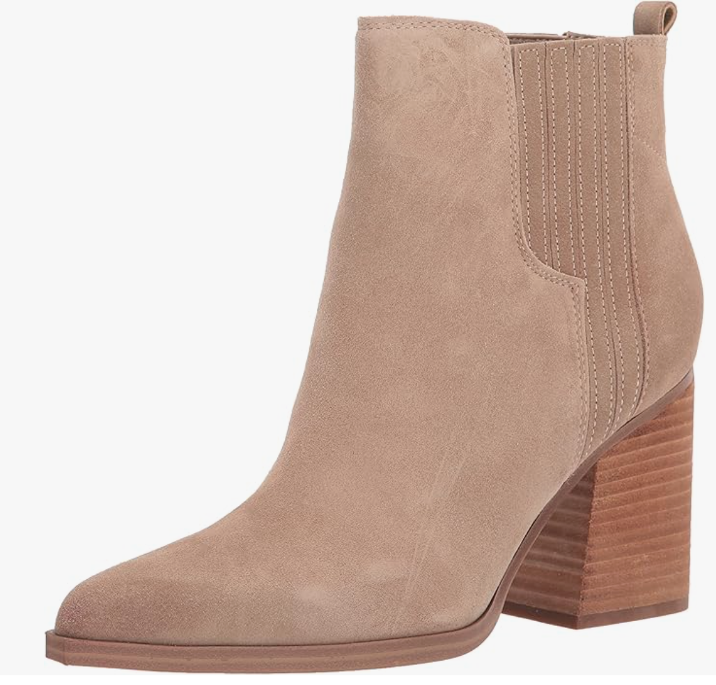 (取寄) マークフィッシャー レディース  Marc Fisher LTD women Agusta Medium Brown Suede Marc Fisher Women's Matter Ankle Boot - Suede - Dark Natural