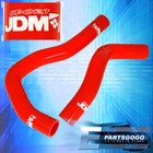 For 02-06 Acura RSX DC5 K20A Racing Silicone Radiator Coolant Hose Kit JDM Red