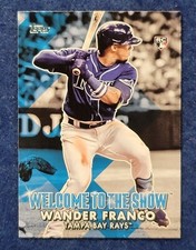 2022 TOPPS SERIES 1 BASEBALL WANDER FRANCO WELCOME TO THE SHOW ROOKIE #WTTS-25