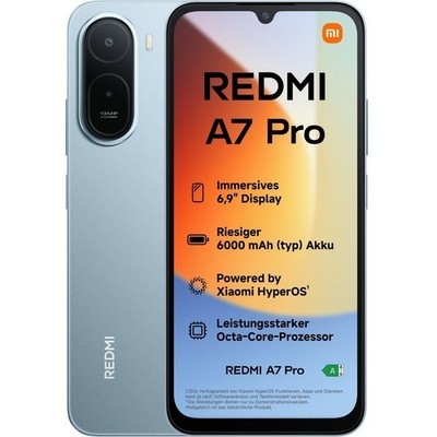 Xiaomi Redmi A7 Pro 64 GB Mist Blue Dual SIM Smartphone Handy Mobiltelefon