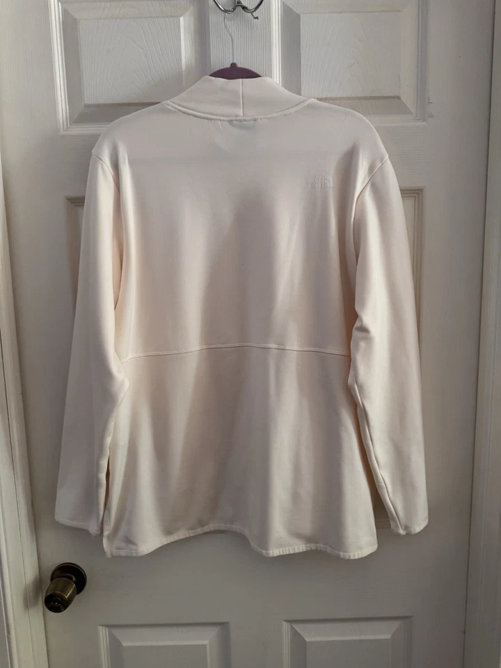 NWOT The North Face Canyonlands Pullover Tunic Top White Gardenia Heather XL - Image 2 of 4