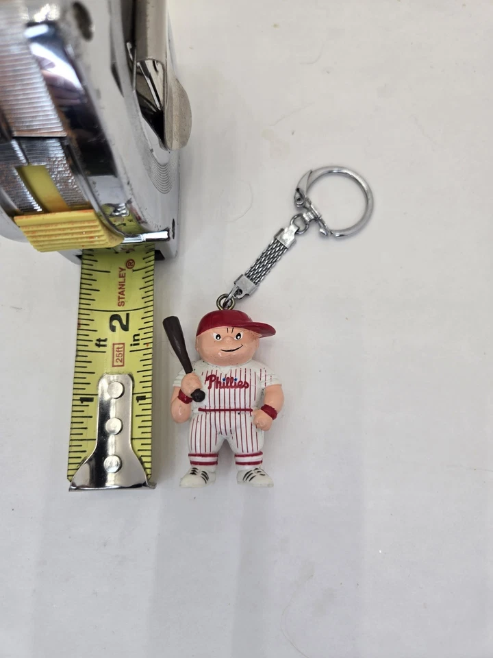 Vintage MLB PHILADELPHIA PHILLIES Sports Brat Keychain 1986 J.F.S. Used - Image 3 of 4