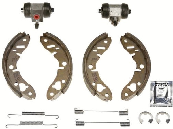 Bremsbackensatz Brake Kit TRW BK1852 FüR XN Rover MG Innocenti Austin Midget 2 1-image