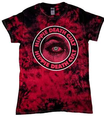 Hippie Death Cult    Hypnotic Eye'' Tie-Dye T-Shirt (Größe S)   Stoner/Psych Doom