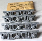 O, All-Nation Line Six Wheel Passenger Trucks No. 3809 w/Truck Kit No.2465