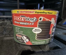 Pocket Hose Silver Bullet 2.0 Expandable Garden Hose 75-FT, Brand New, P1