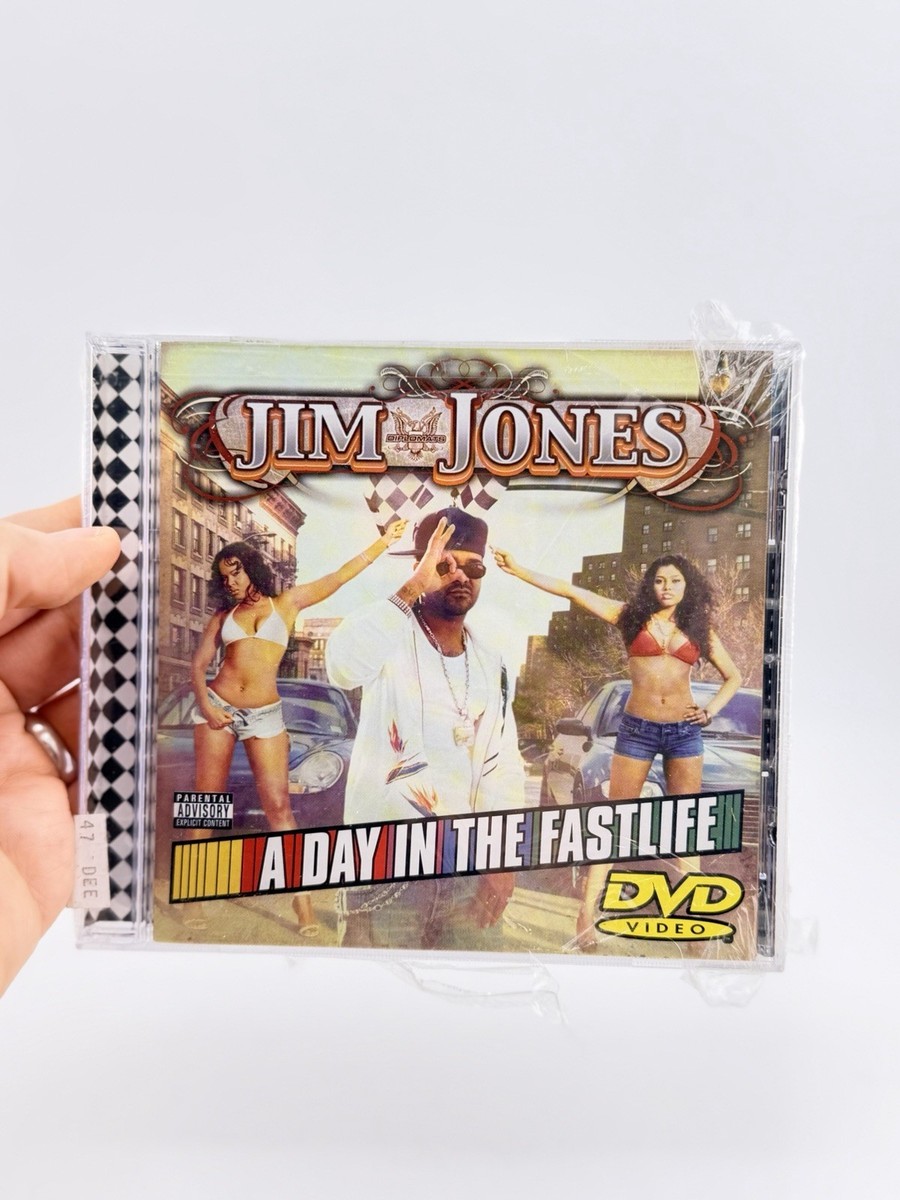 Jim Jones A Day In The Fast Life DVD NEW SEALED Dipset Hip Hop