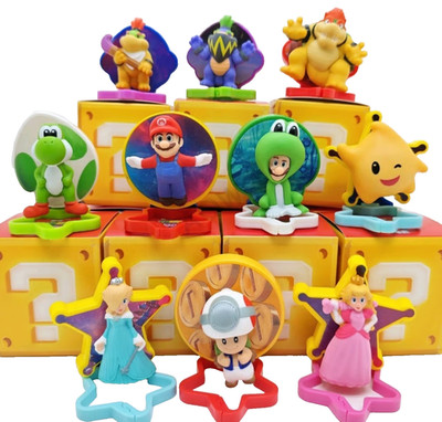  2026 McDonald's Super Mario Galaxy Toys (W. Bowser/Luma/Birdo/Rosalina/etc.)