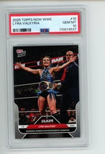 2025 Topps Now WWE Lyra Valkyria #10 Women's Intercontinental Champ PSA 10 (537)