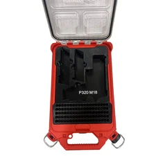 Sig Sauer P320 M18 Insert for Milwaukee Packout – Holds 2 Mags + 95 Round