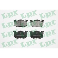 LPR 05P484 Bremsbelagsatz, Scheibenbremse
