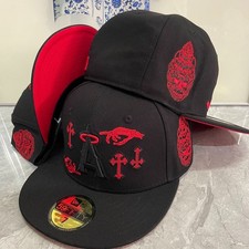 Fashion Flat Fitted Full Closed Stitched Embroidery Men's Baseball Cap Hat