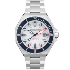 Spinnaker Dumas Automatic Regatta White Watch - Brand New