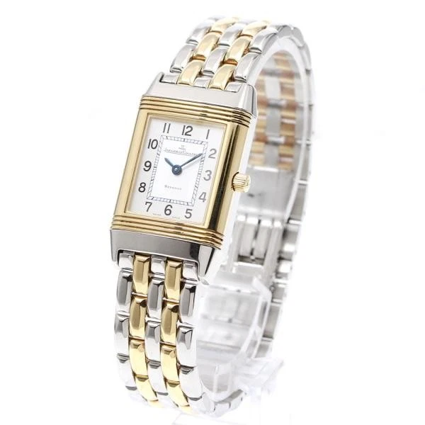 Jaeger LeCoultre — Jaeger-LeCoultre Reverso 260.5.47 20mm SS Silver Dial Quartz Watch #C2367