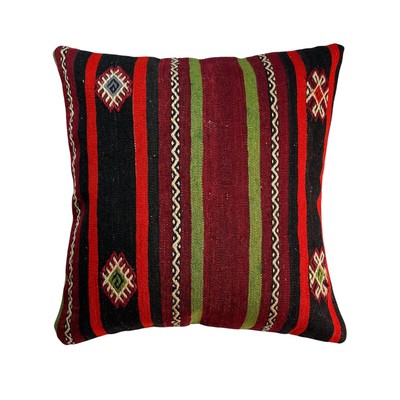 Kilim Pillow 55 x 55 cm Tapis Kelim Kilim Pillow Cover Meditation Bench Kelim T