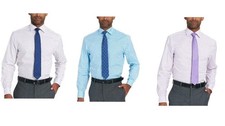 Nick Graham Men's Dress Shirt with Neck Tie New With Tag