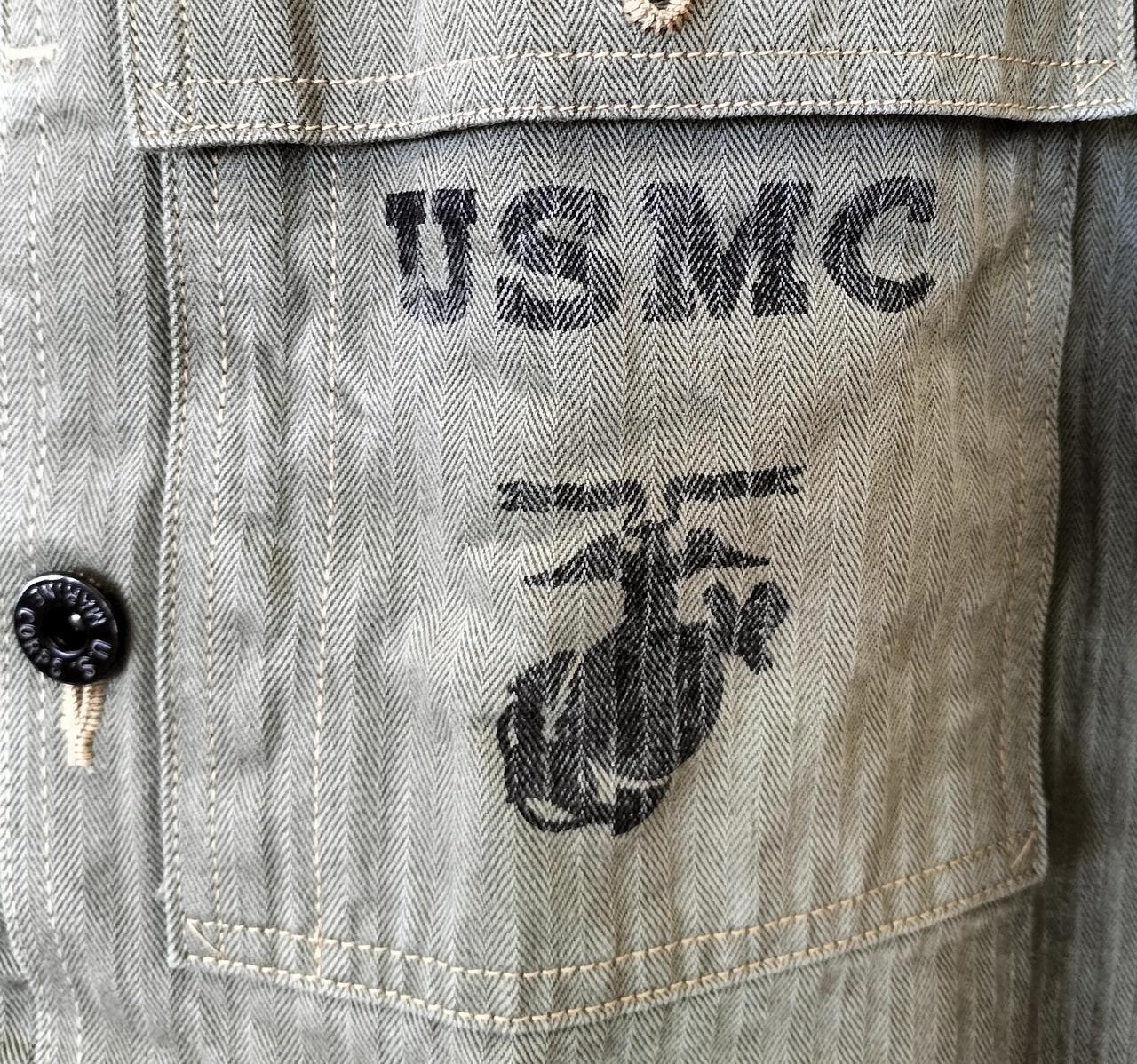 BUZZ RICKSON'S BR11029 Herringbone USMC Military … - image 3