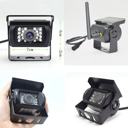 Wireless Backup Camera Rear View Cam BSD 7Inch Monitor AHD1080P for Truck Bus RV - Afbeelding 12 van 21
