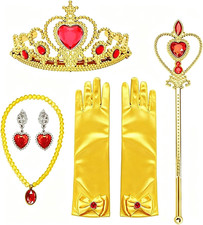 Princess Dress up Set Accessories Crown Tiara for Girls