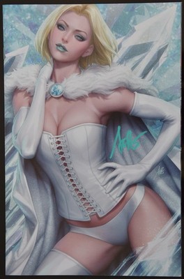 Emma Frost: The White Queen #1 Artgerm PUREart Classic SIGNED COA