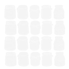  20 Pcs Bookmark Making Kit Clear Dried Flower Bookmarks Set Craft