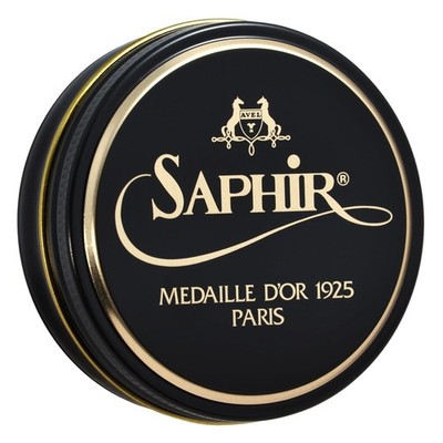 Saphir Schuhputzwachs 50g Hochglanz verspiegelt Carnauba Lederpflege