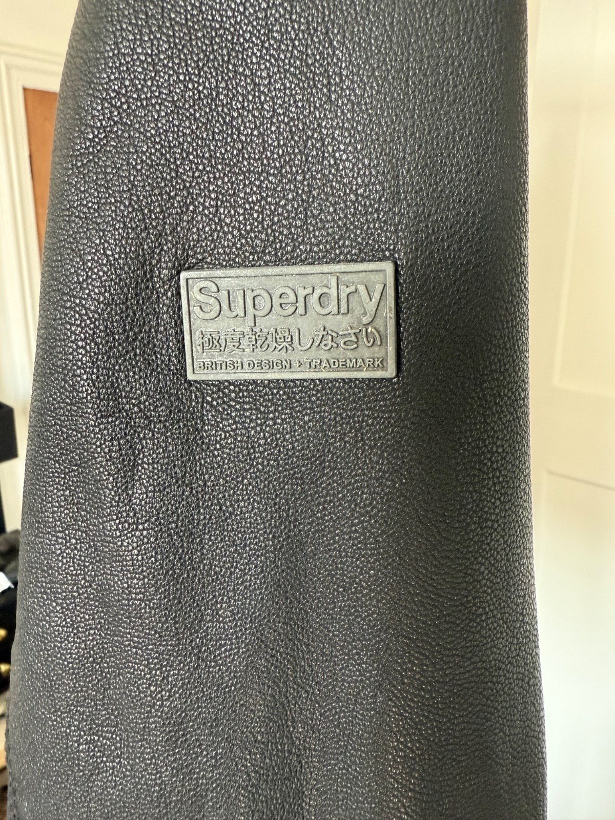 Superdry Men's Leather Jacket XL image 3