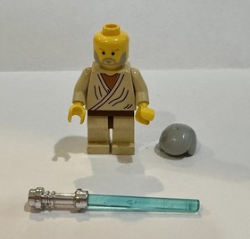 Lego Obi-Wan Kenobi Minifigure Star Wars 7110 sw0023 with lightsaber