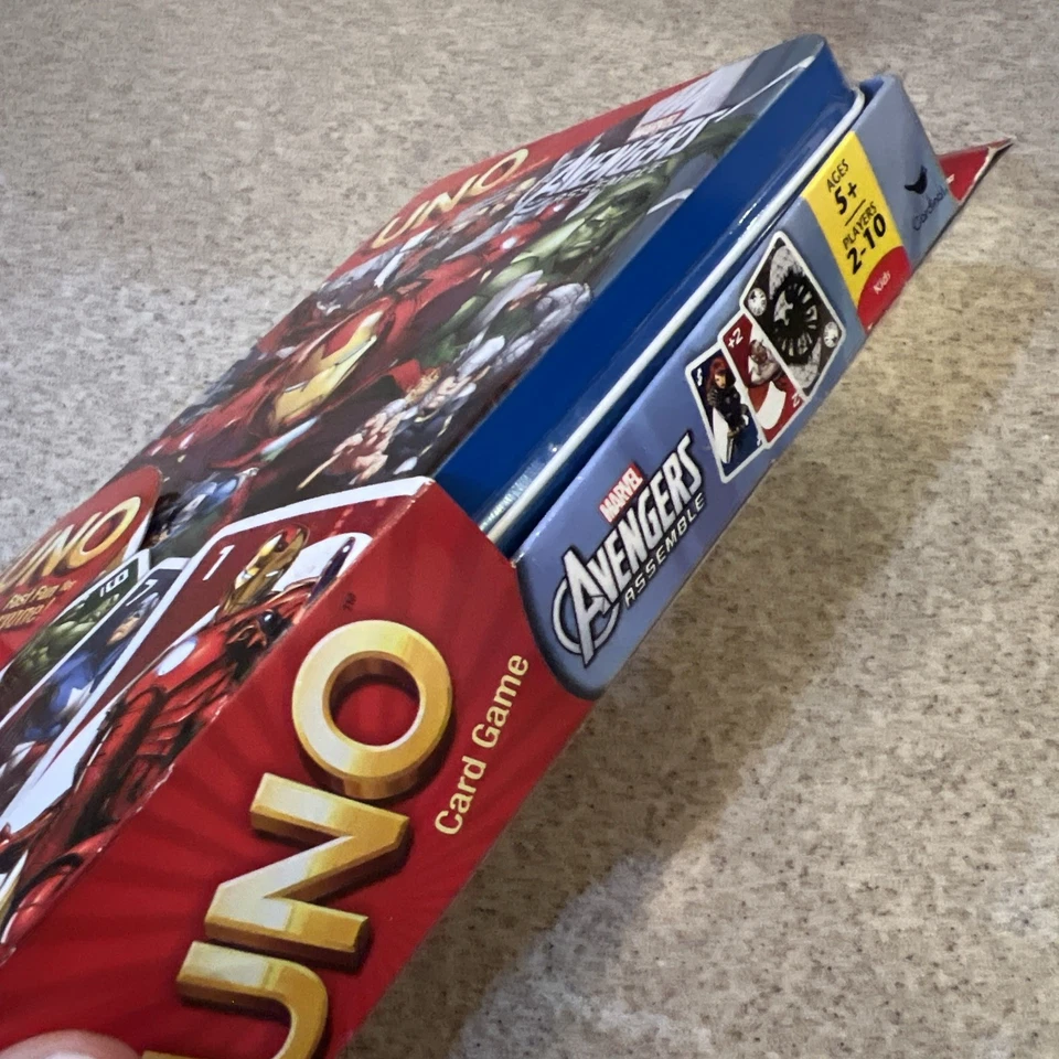 UNO AVENGERS Card Game, Marvel, Collectors Tin, 2013, NEW - Image 3 of 4