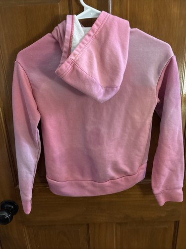Girls Nike Hoodie Pink And Purple Medium Preloved Excellent Condition CA05553 - Picture 3 of 4
