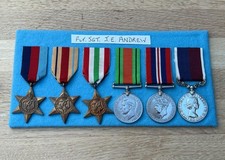 R.A.F. Medal Group of Six To: Flight Sergeant J.E.Andrew "Z" Wing (537677)