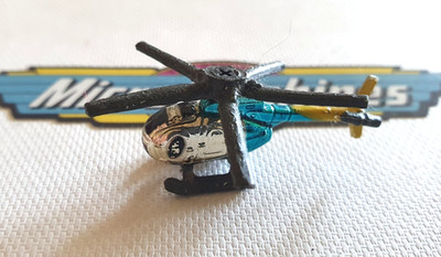 Micro Machines Galoob Ultra Rar Ultra Movers Classy Chromers Helikopter Bonus