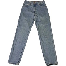 VTG Levi  s 550 Classic Relaxed Jeans Women's 8 Light Wash Tapered Leg Denim