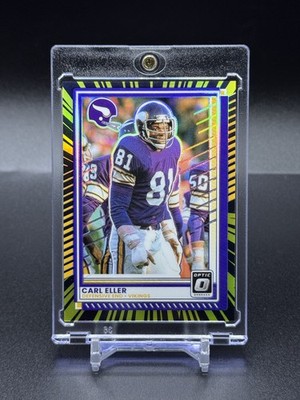 2025 Panini Donruss Optic - Carl Eller #94 Electricity Prizm /75