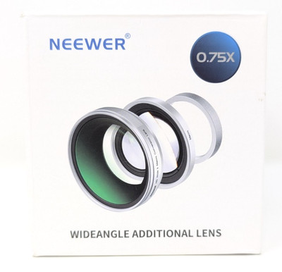 NEEWER 49mm 0.75x Wide Angle & 1.4X Macro Additional Lens for X100 Series Camera