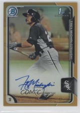 2015 Bowman Chrome Prospects Gold Refractor 50/50 Trey Michalczewski Auto 0d4