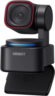 OBSBOT Tiny 3 Lite KI-Powered Spatial Audio 4K Webcam, AI Tracking, 1/2'' Sensor