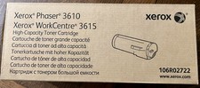 Genuine Xerox 106R02722 High Capacity Black Toner Cartridge for Phaser 3610/3615