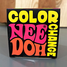 Schylling NeeDoh Color Change Squishy, Blue, Authentic, Brand New-Factory Sealed