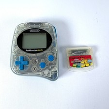 Mini Consola Nintendo Pokemon Wooper Azul con Shock Tetris [Excelente]