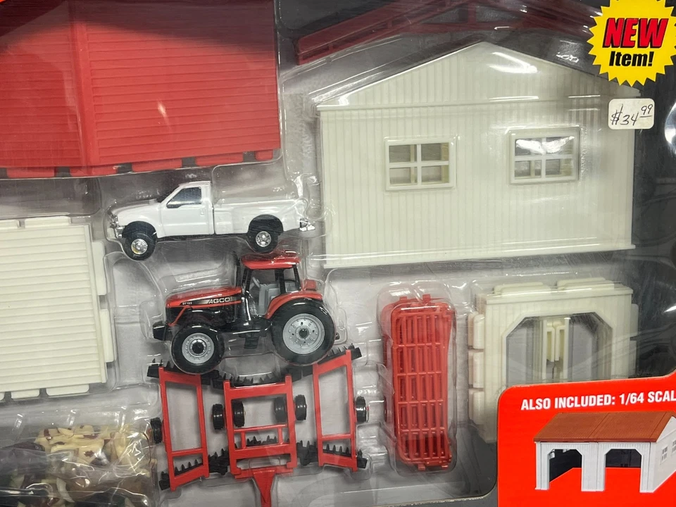 Farm Country ALLIS AGCO DT-180 Tractor Building Set Unopened 1:64 ERTL NIB - Image 3 of 4