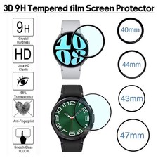 For Samsung Galaxy Watch 6 40/44 Classic 43/47mm Tempered Glass Film Cover 2PCS