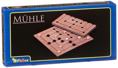 Philos 3181 - Mühle-Set mit klappbarem Spielbrett | 3181 | Deutsch | 2011