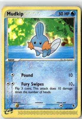Mudkip Common Ruby and Sapphire 60/109 MP
