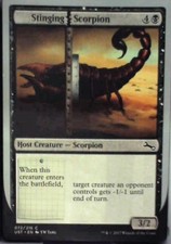 Stinging Scorpion - Unstable: #72, Magic: The Gathering Nm C269